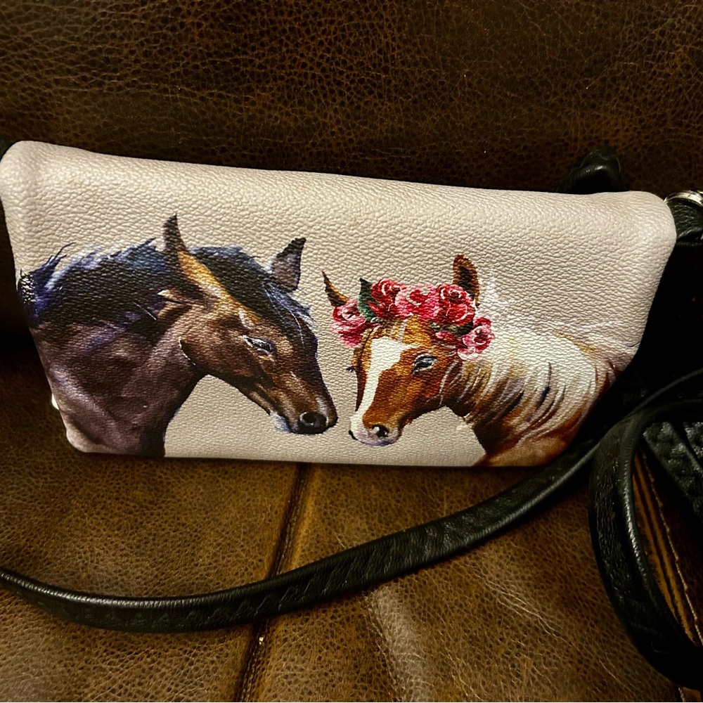 2 Horse Print Wallet/Purse